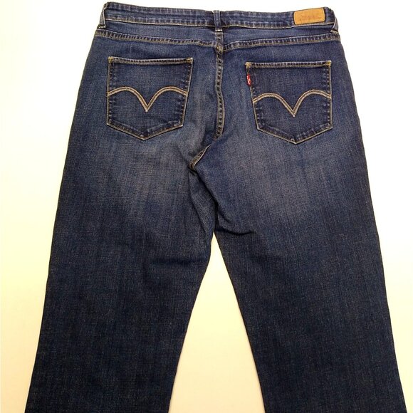 Levi's The Original Jeans Womens 16S/C Mid-Rise Skinny Denim Red Tag Embroidered - Picture 3 of 11